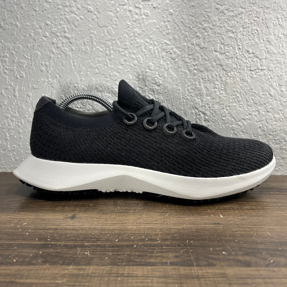 Allbirds Tree Dasher 2 Men's Black White Shoes - Men's Size 9